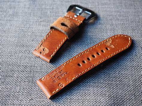 Ted Su Swiss ammo straps for Panerai 